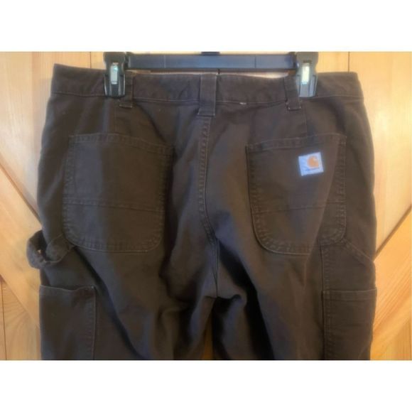 Brown Womens Car harts Original Fit Size 12/ 34x29.5 - Picture 4 of 4